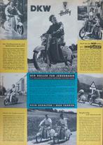 Folder DKW Hobby Scooter 1954, Ophalen of Verzenden, Nieuw
