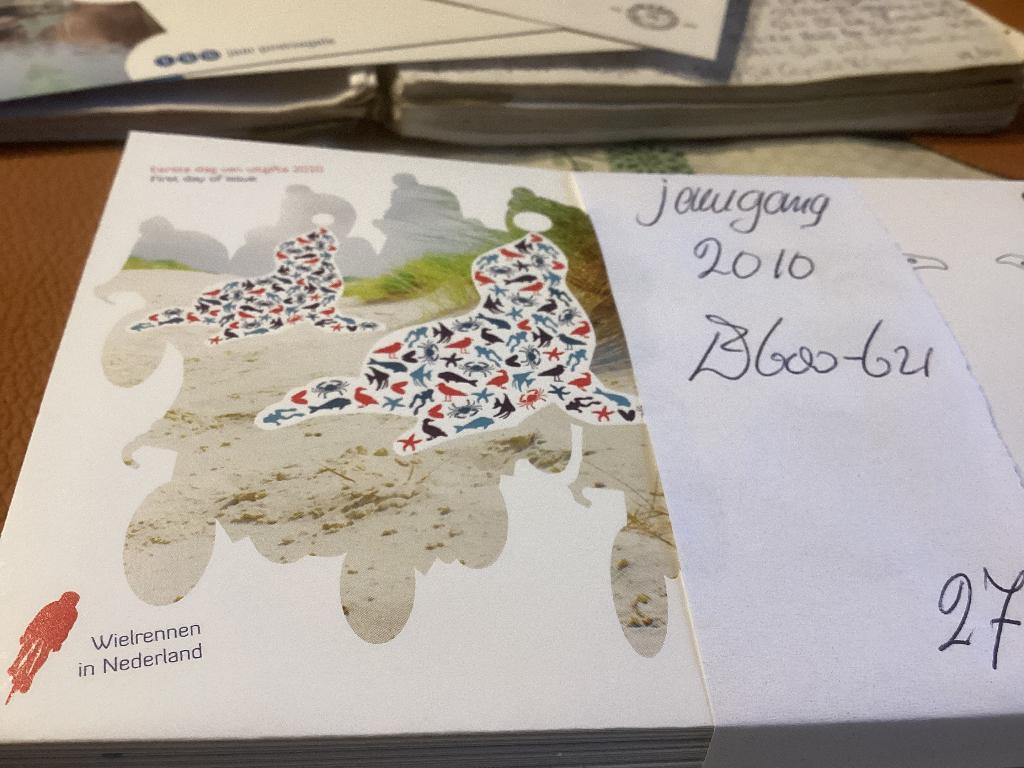 Jaargang 2010 fdc Nederland 600 tm 621 compleet, Ophalen, Onbeschreven, Nederland