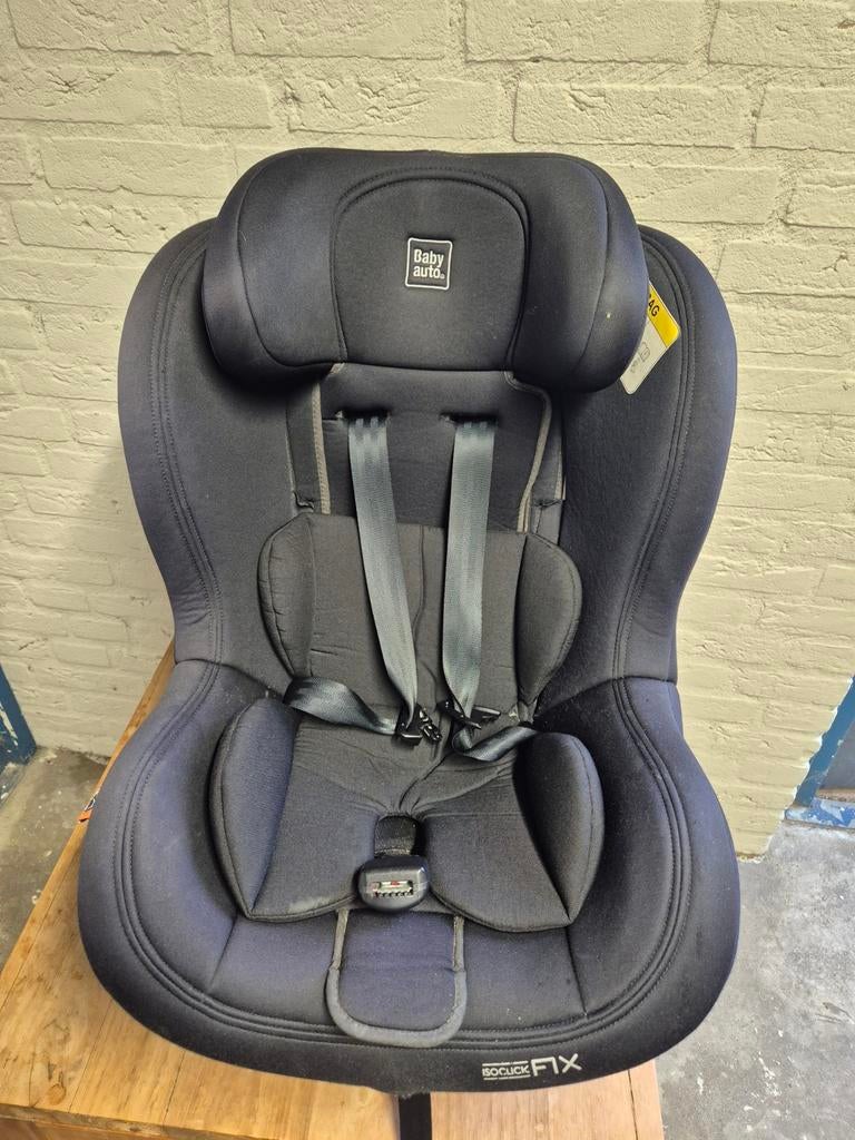 Babyauto Biro 360 Draaibaar Autostoel Isofix Zwart, 15 t/m 36 kg, Verstelbare rugleuning, Isofix, Ophalen