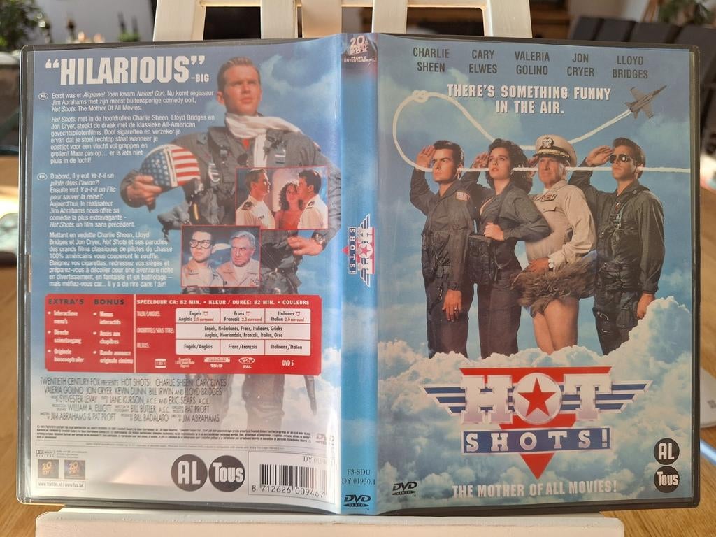 Hot Shots!, Alle leeftijden, Ophalen of Verzenden, Zo goed als nieuw, Actiekomedie