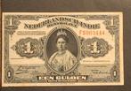1 gulden Nederlands Indië 1919, Postzegels en Munten, Ophalen of Verzenden, Buitenland, Bankbiljetten