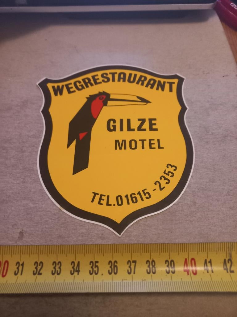 Wegrestaurant gilze, Verzamelen, Ophalen of Verzenden, Zo goed als nieuw