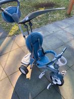 Smart Trike fiets - Blauw met duwstang en zonnekap, Fietsen en Brommers, Fietsen | Driewielers, Ophalen, Gebruikt, Duwstang