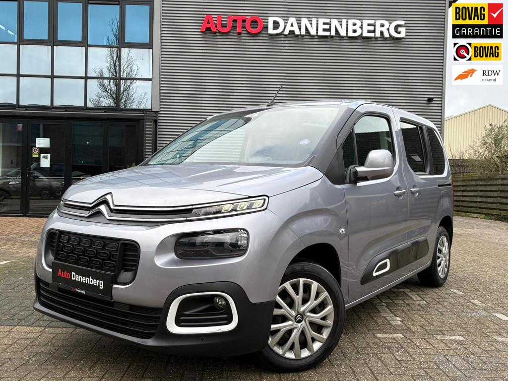 Citroen Berlingo 1.2 PureTech Shine PANO BOM-VOLL!12 M GARAN, Auto's, Voorwielaandrijving, Zwart, 1199 cc, Origineel Nederlands