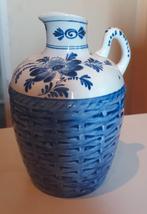 Delfts blauw Hoppe kruik handpainted Amsterdam 17,5 cm hoog, Antiek en Kunst, Ophalen of Verzenden