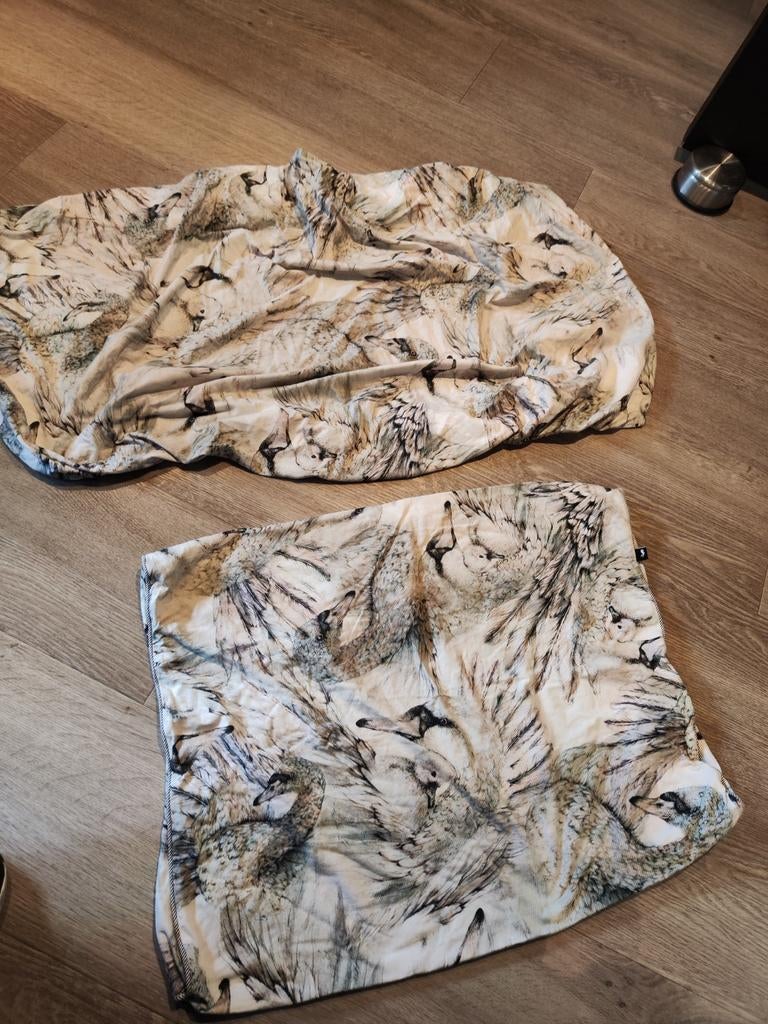 Set van Mies en co, aankleedkussen hoes en overtrek matras, Ophalen of Verzenden, Zo goed als nieuw, Overige typen