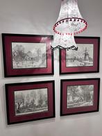 Vierluik Beemster pentekeningen van Henk Tol., Ophalen of Verzenden