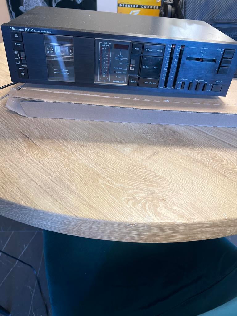 Nakamichi BX-2 Cassettedeck - Vintage Hifi, Ophalen, Enkel, Overige merken, Tiptoetsen