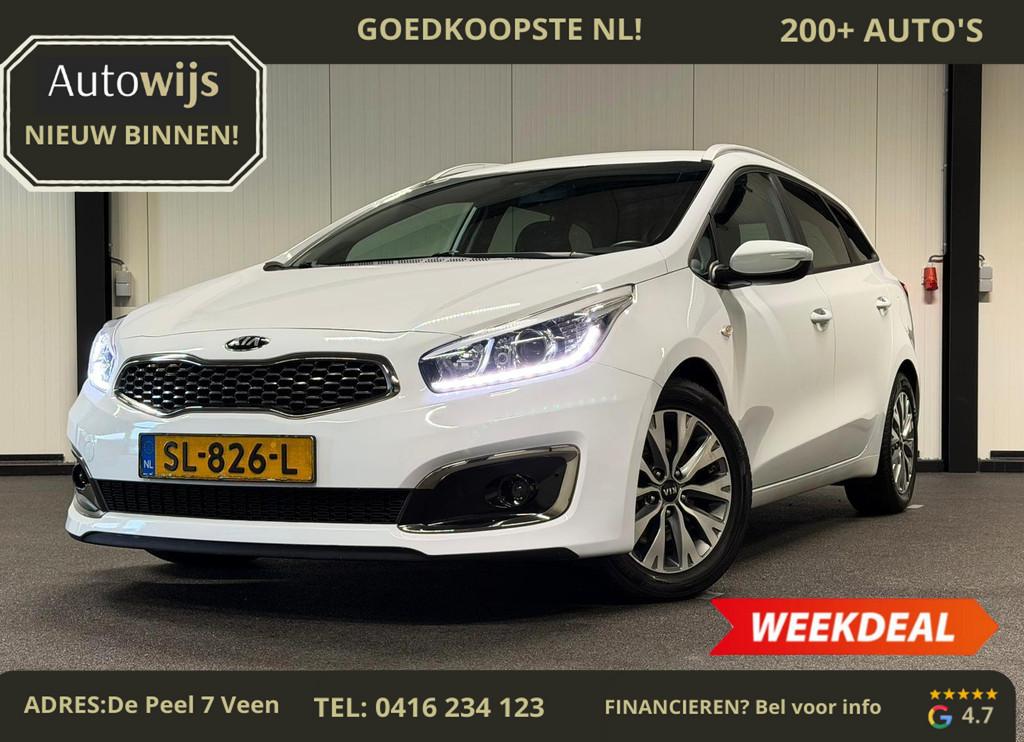 Kia Cee'd Sportswagon 1.0 T-GDi Design Edition|LED|NL AUTO|C, Voorwielaandrijving, Stof, Gebruikt, Wit