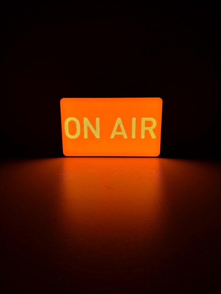 ON AIR Lamp – LED Lightbox | Studio / Streaming Verlichting, Led-lamp, Minder dan 30 watt, Nieuw, Overige fittingen