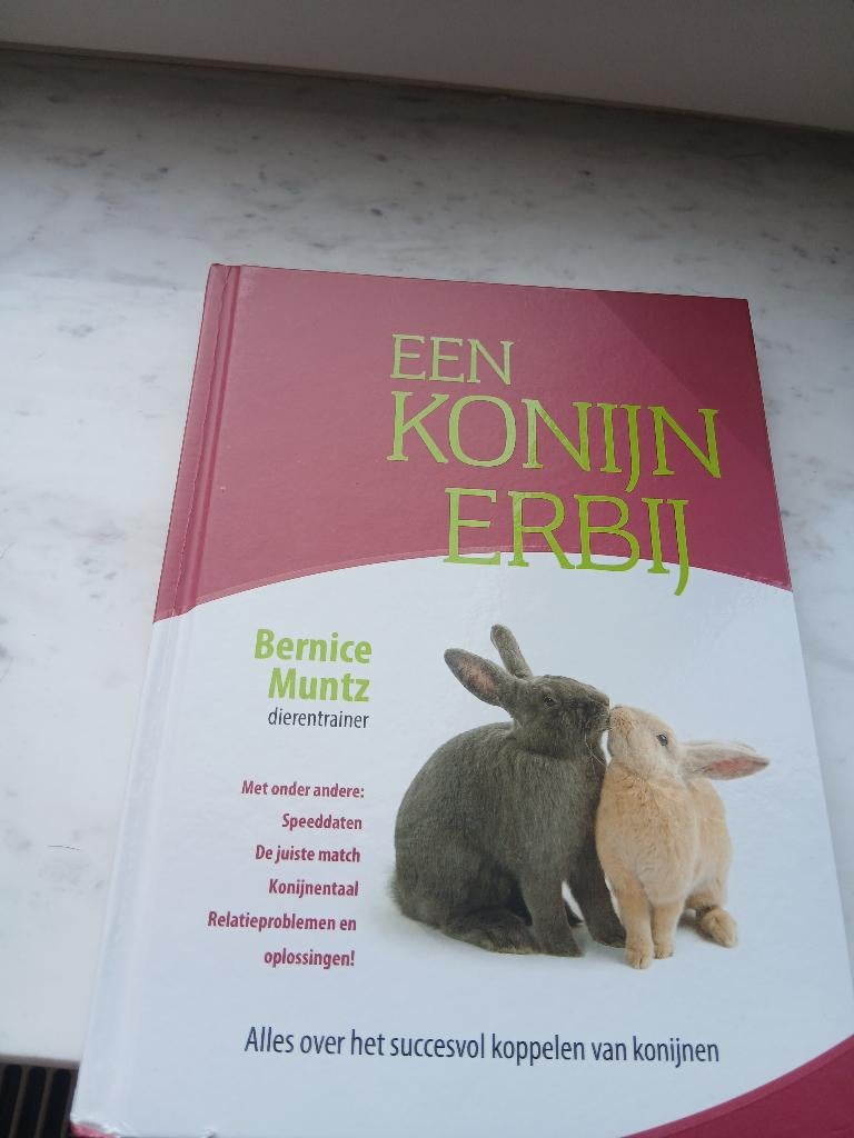 Boek konijn erbij, Ophalen, Bernice Muntz, Nieuw, Konijnen of Knaagdieren