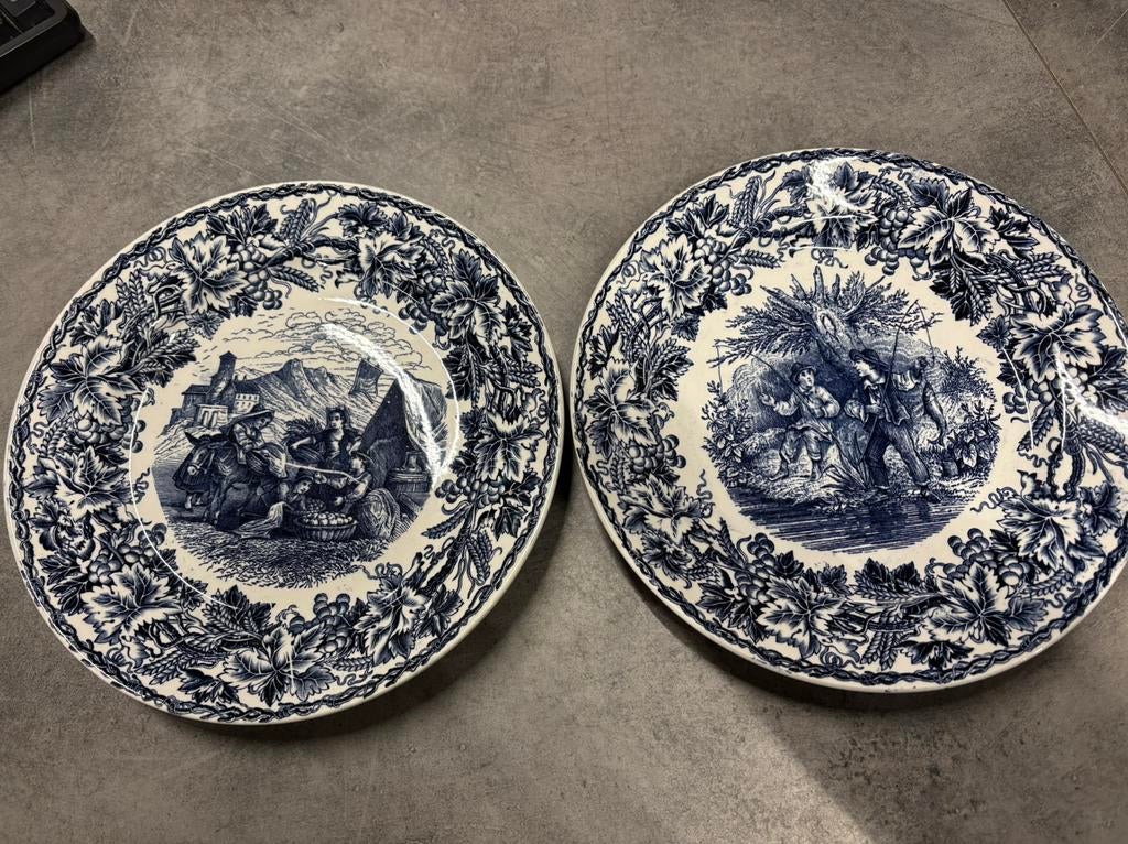 Societe ceramique Maestricht wandborden, Antiek en Kunst, Antiek | Wandborden en Tegels, Ophalen of Verzenden