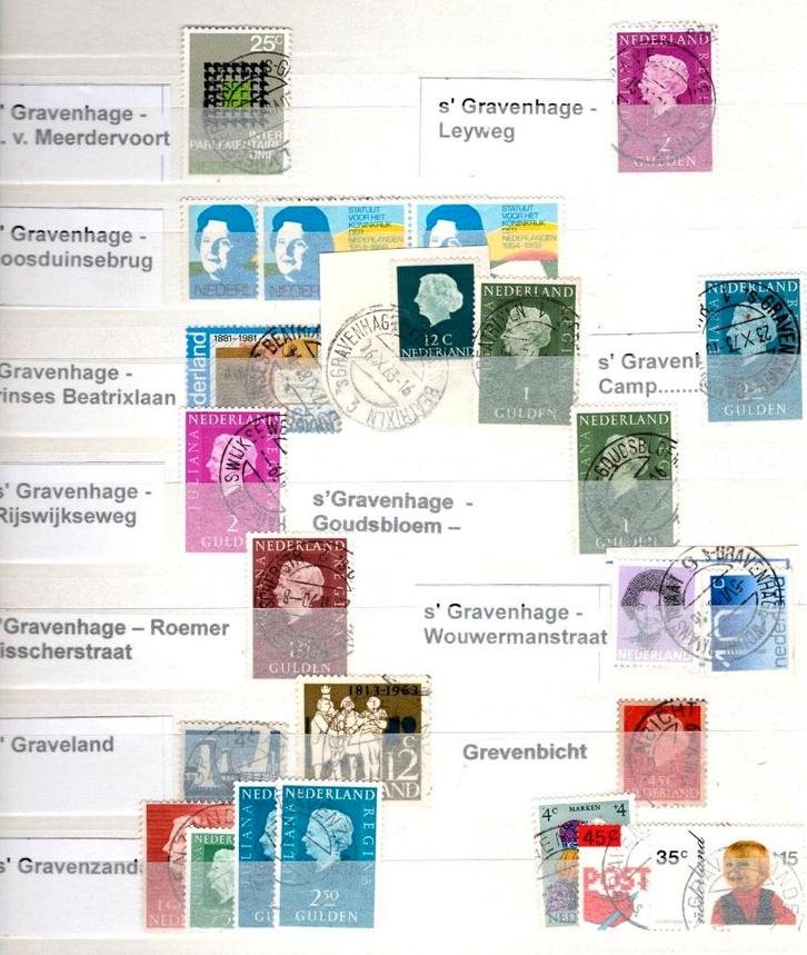 Stemepls Grevenbricht 'sGraveland 's Gravezand kantoren (23), Postzegels en Munten, Postzegels | Nederland, Postfris, Na 1940