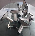 Vintage jaren '60 Philips Industriële Winkelspots 6 stuks, Halogeen, Metaal of Aluminium, Ophalen of Verzenden, Zo goed als nieuw