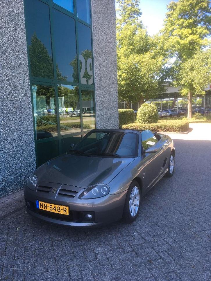 MG TF Cabriolet 2006 Antraciet Metallic, Auto's, MG, Particulier, TF, Airconditioning, Alarm, Centrale vergrendeling, Elektrische ramen