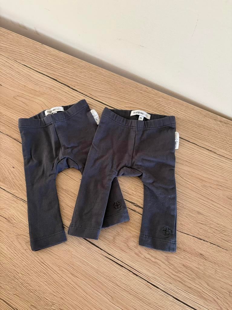 2 Noppies baby broekjes maat 44, Kinderen en Baby's, Babykleding | Prematuur, Ophalen of Verzenden, Zo goed als nieuw, Jongetje of Meisje