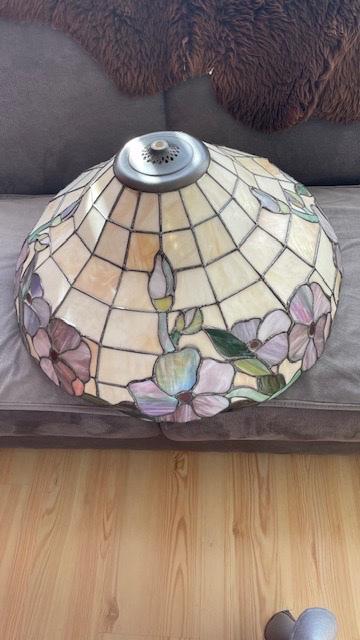 Tiffany tafellampekap, Ophalen, Gebruikt, Overige kleuren, 25 tot 50 cm