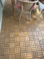 IKEA houten vlonder / terras tegels – nette staat, Ophalen, Zo goed als nieuw, Hout