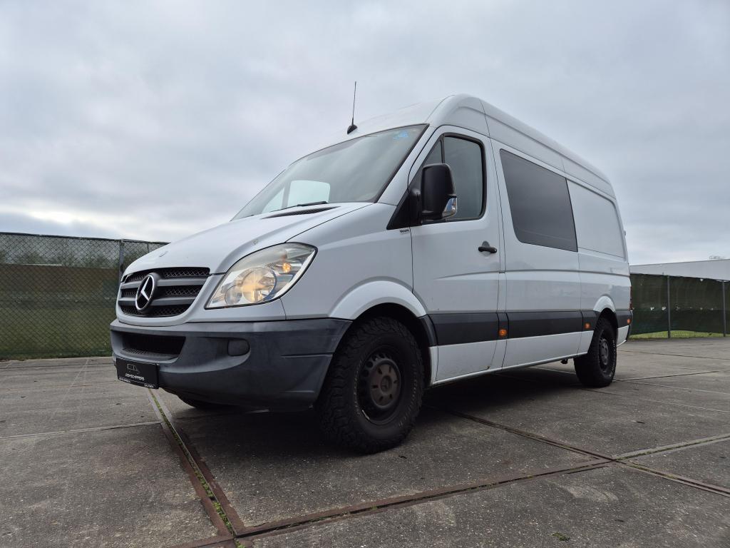 Mercedes Benz Sprinter buscamper 313 CDI Airco 2010, Tot en met 2, Mercedes-Benz, Bedrijf, Watertank (Afval)