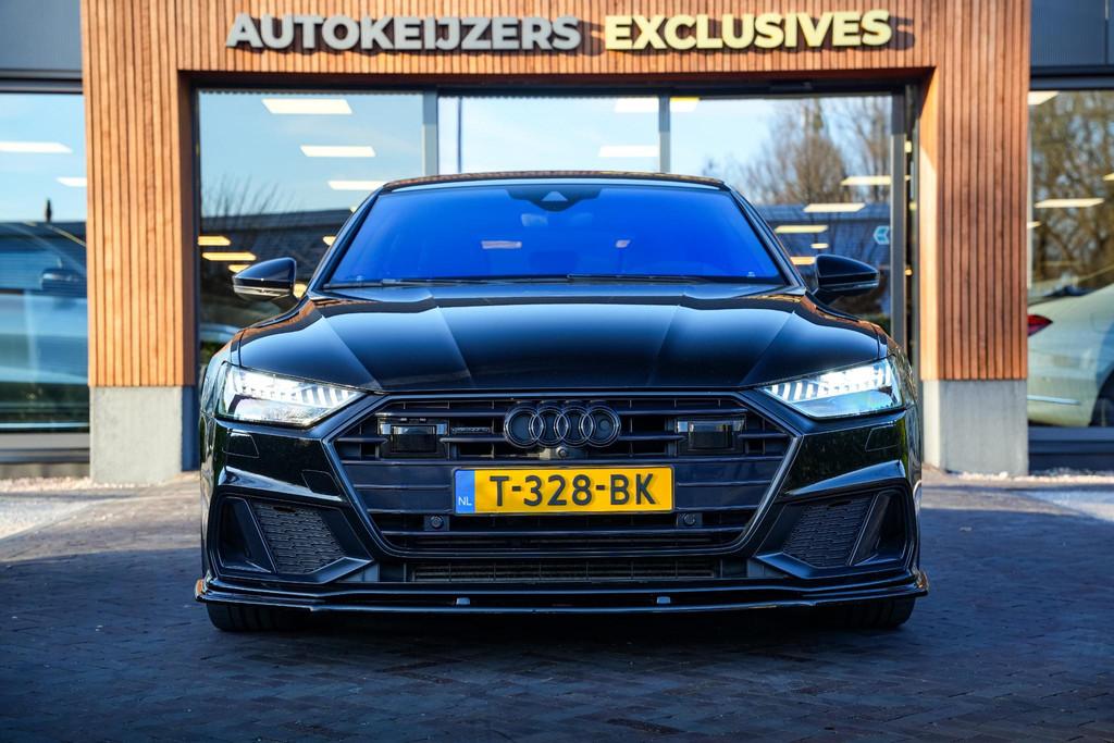 Audi A7 Sportback 50 TDI quattro Pro Line Plus B&O+ Panodak, Auto's, Audi, Gebruikt, 2000 kg, Zwart, Bedrijf
