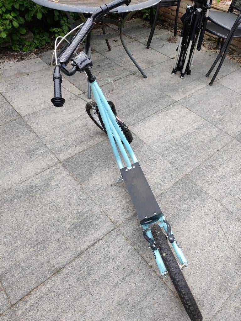 Robuuste kinderstep met handrem - Blauw, Fietsen en Brommers, Steps, Ophalen, Gebruikt, Gewone step, Onbekend