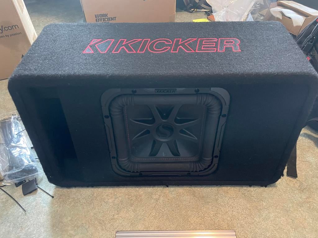 Kicker L7R subwoofer, Ophalen, Zo goed als nieuw