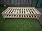 Houten dubbel bed, Ophalen, Tweepersoons, Hout