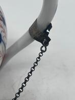 Antieke Imari Theepot met Zilveren Details, Ophalen of Verzenden