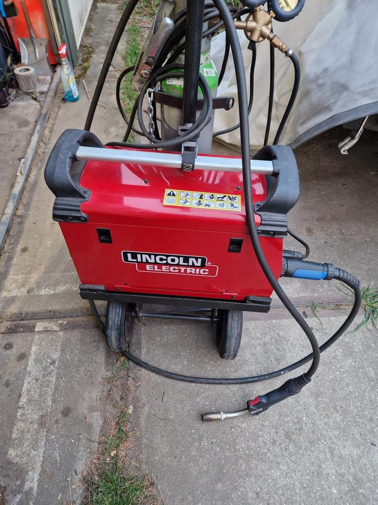 Lincoln Electric Speedtec 200C lasapparaat, Doe-het-zelf en Verbouw, Gereedschap | Lasapparaten, Ophalen of Verzenden, Zo goed als nieuw