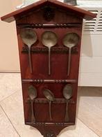 Lepelrek met tinnen lepels, Ophalen of Verzenden