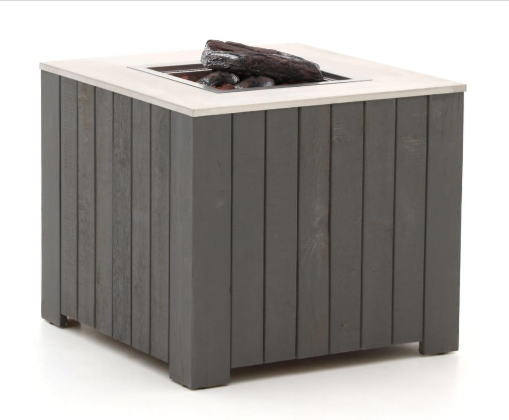 NIEUW: Cosi Fires Cosicube 70 Vuurtafel Grijs Antraciet Hout, Tuin en Terras, Vuurschalen, Ophalen, Nieuw