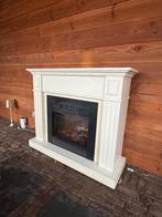 Electrische haard met haard ombouw, Ophalen, Gebruikt, Vrijstaande haard, Elektrische haard