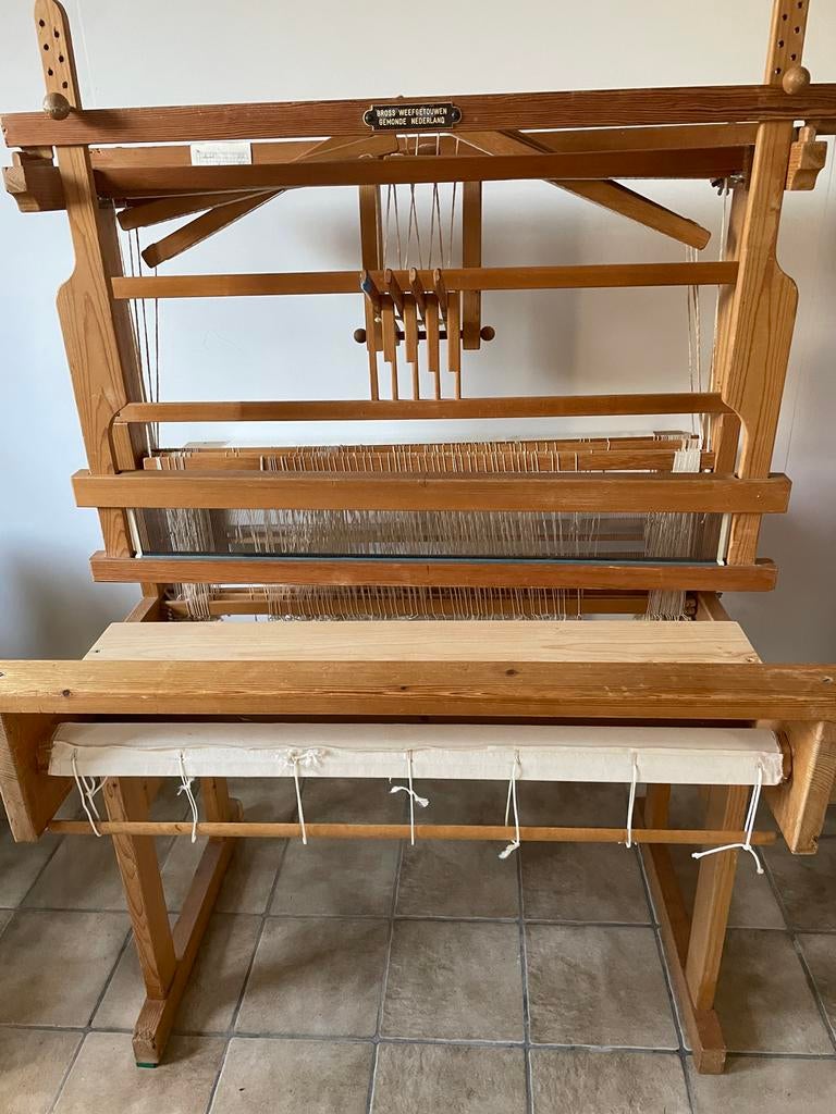 Bross Weefgetouw - 80 cm weefbreedte, goede staat, Hobby en Vrije tijd, Naaien en Fournituren, Gebruikt, Overige typen, Ophalen