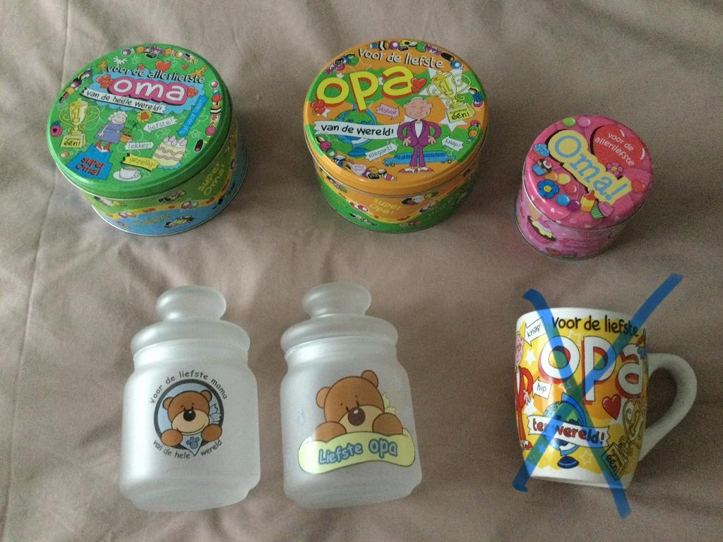 Cadeautjes voor Opa en Oma en pensioen, Ophalen of Verzenden