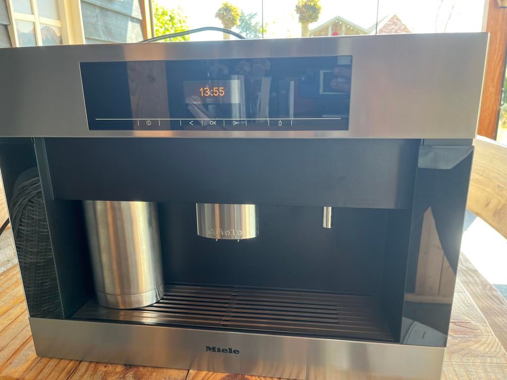 Miele cva 5065 inbouwkoffiezet apparaat (zonder filter!), Witgoed en Apparatuur, Ophalen, Afneembaar waterreservoir, Koffiemachine