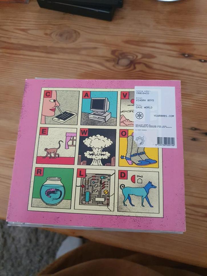 Viagra Boys - Cave World CD (Nieuw in verpakking), Cd's en Dvd's, Cd's | Overige Cd's, Nieuw in verpakking, Ophalen of Verzenden