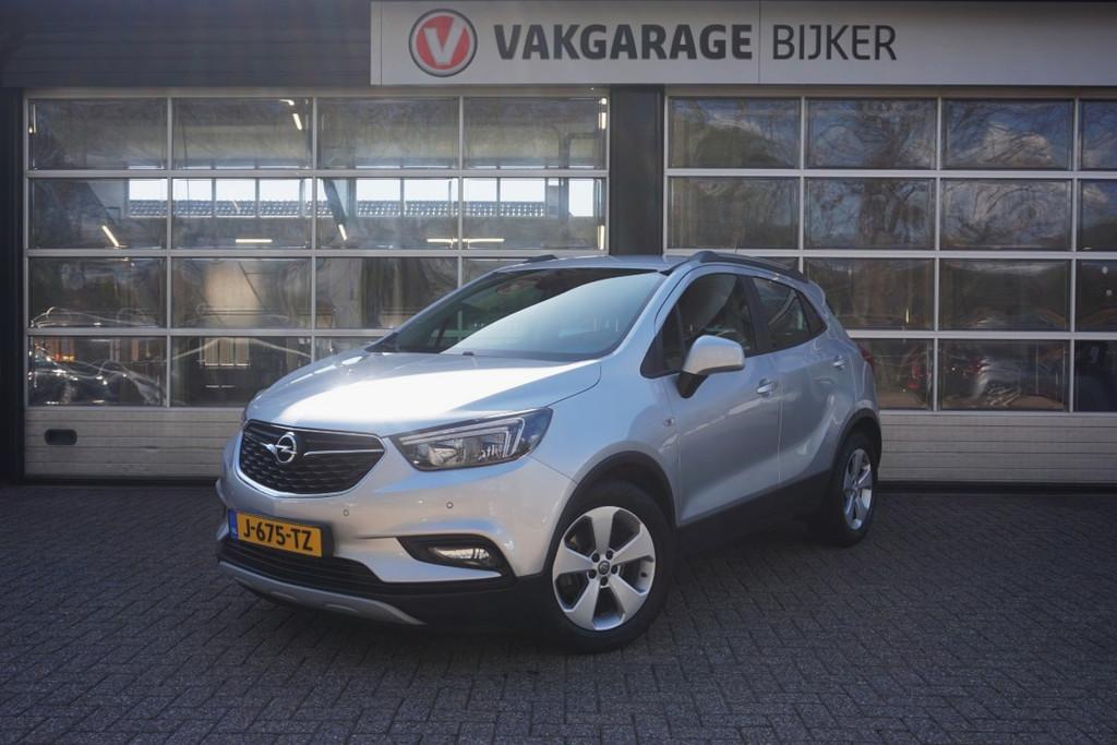 Opel Mokka X 1.4 Turbo Edition trekhaak/Cruise! (bj 2018), Auto's, Opel, Voorwielaandrijving, Stof, Gebruikt, Euro 6