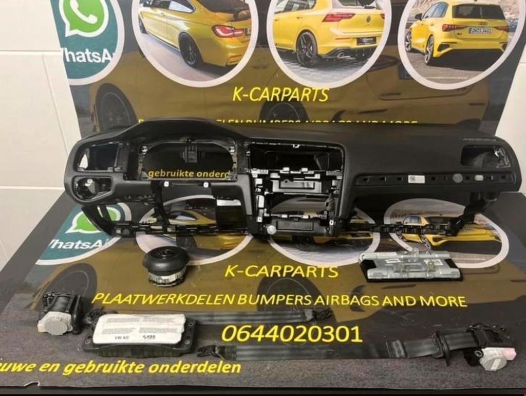 Airbag set Volkswagen Golf 7 GTI GTD 12/19 Dashboard set