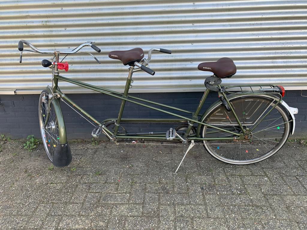 Vintage Gazelle Tandemfiets - Super onderhouden en rijklaar, Fietsen en Brommers, Fietsen | Tandems, 55 cm of meer, Ophalen of Verzenden