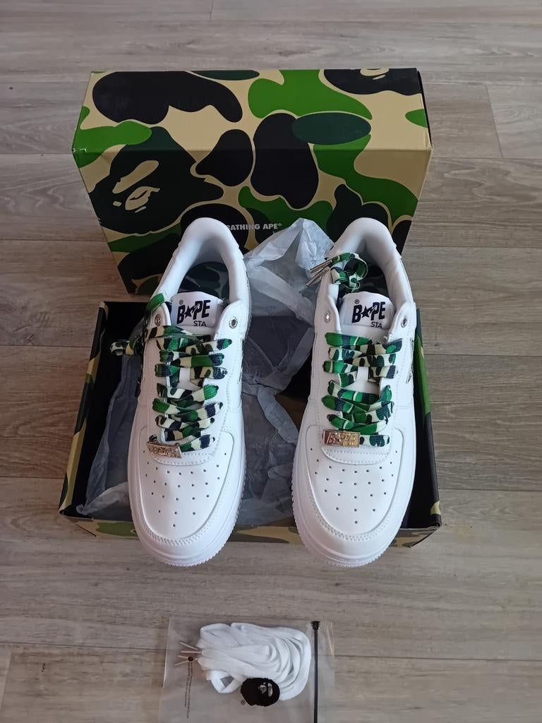 Bapa Sta Sneakers., Ophalen of Verzenden, Nieuw, Wit