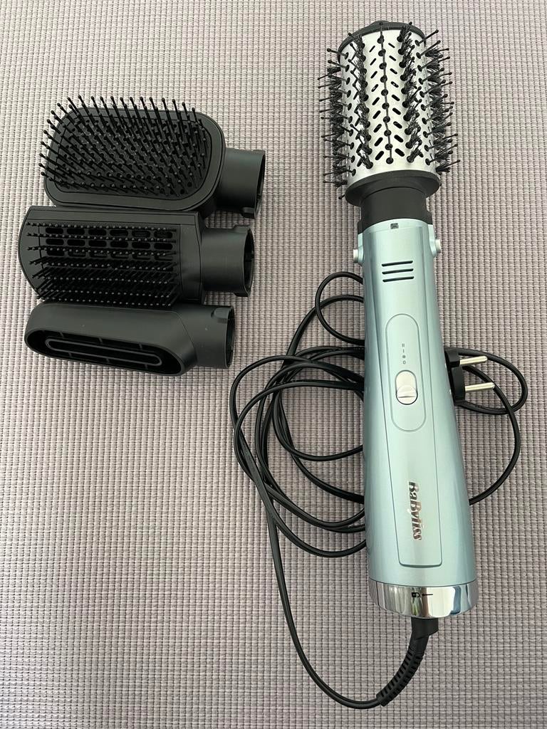 BaByliss föhnborstel met 4 opzetstukken, Sieraden, Tassen en Uiterlijk, Uiterlijk | Haarverzorging, Ophalen, Zo goed als nieuw