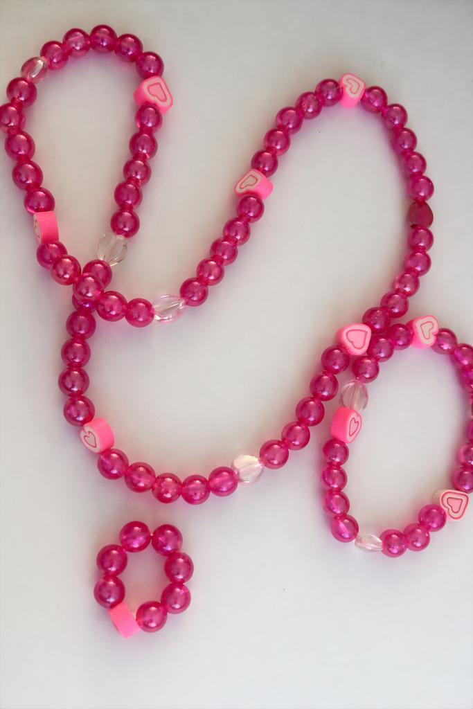 Zelfgemaakte sieradenset: armband, ring en ketting, Ophalen of Verzenden