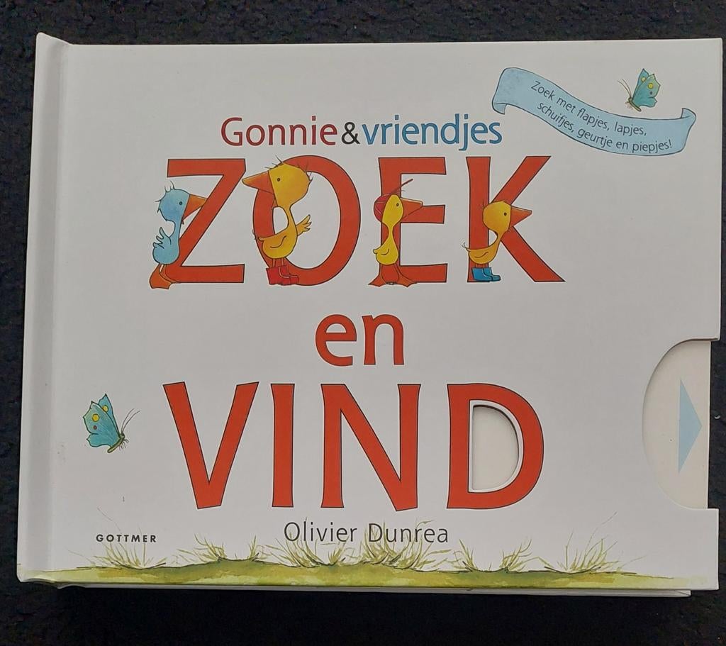 Nieuw: Gonnie & Vriendjes - Zoek en vind, Ophalen of Verzenden, Zo goed als nieuw, Olivier Dunrea