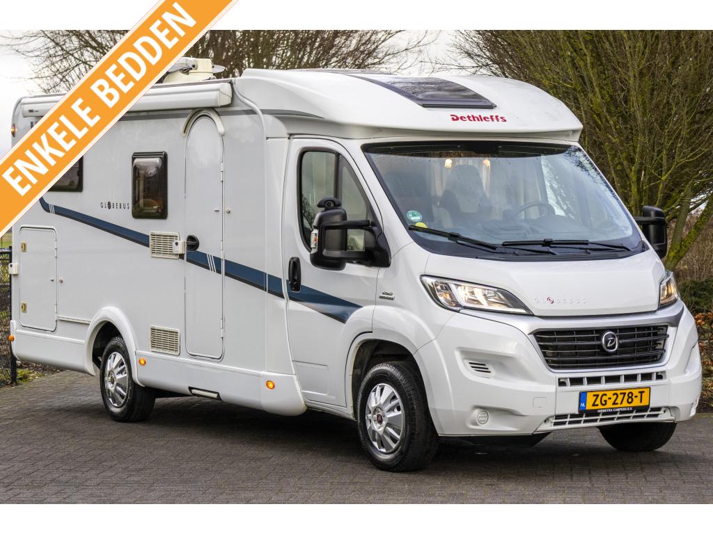 Dethleffs Globebus T4 Enkele bedden 62dkm Euro5, Ringverwarming, Fiat, Bedrijf, Tot en met 3