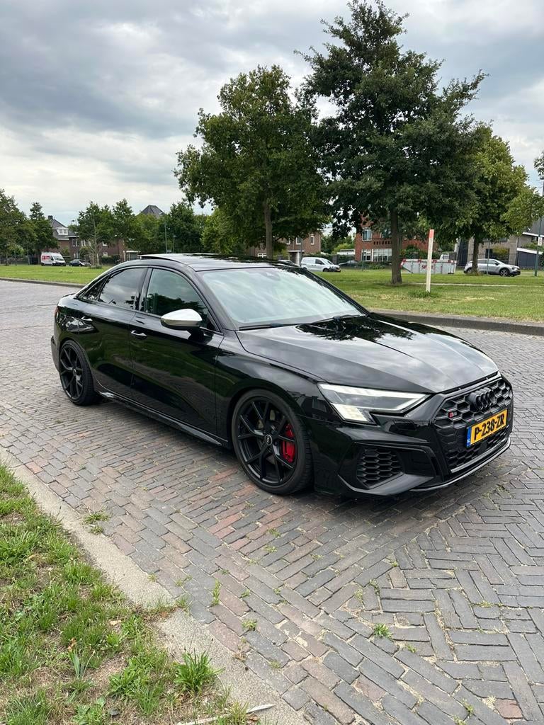 Audi A3 S3 2.0 Tfsi 310pk S Tronic Quattro 2021 Zwart, Auto's, 4 cilinders, 1984 cc, Zwart, 310 pk