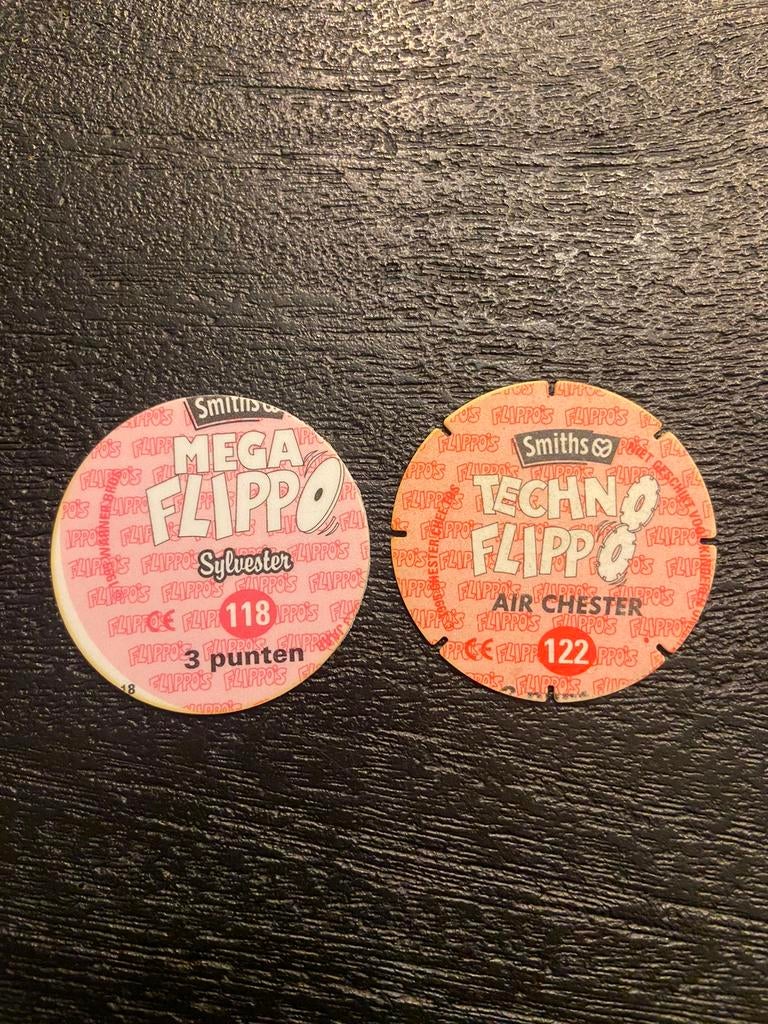 2 x misdruk Flippo map 1, Verzamelen, Ophalen of Verzenden