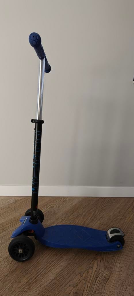 Maxi micro Step Blauw - Belastbaar tot 50 kg, Fietsen en Brommers, Steps, Ophalen, Gebruikt, Gewone step, Micro
