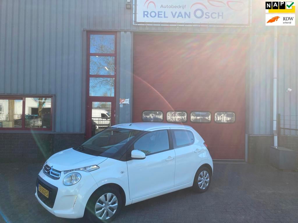 Citroen C1 1.0 e-VTi Feel 5 Drs AIrco NL Auto goed onderhoud, Auto's, Voorwielaandrijving, Stof, Gebruikt, Start-stop-systeem