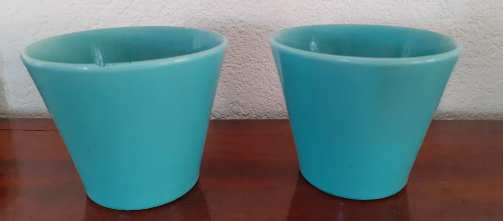 vintage ADCO sierpotten groen *eureka*, Ophalen of Verzenden