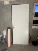 Opdek kozijn met linksdraaiende deur + bovenlicht, Doe-het-zelf en Verbouw, Deuren en Horren, Ophalen, 80 tot 100 cm, 215 cm of meer